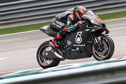 Quartararo fastest again in Sepang, Marquez crashes