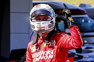 Japanese GP: Vettel on pole as Ferrari locks out front row