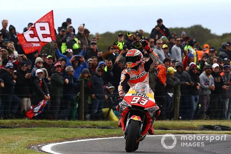 Le vainqueur Marc Marquez, Repsol Honda Team