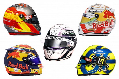 GALERÍA: los cascos de los pilotos de F1 para 2020