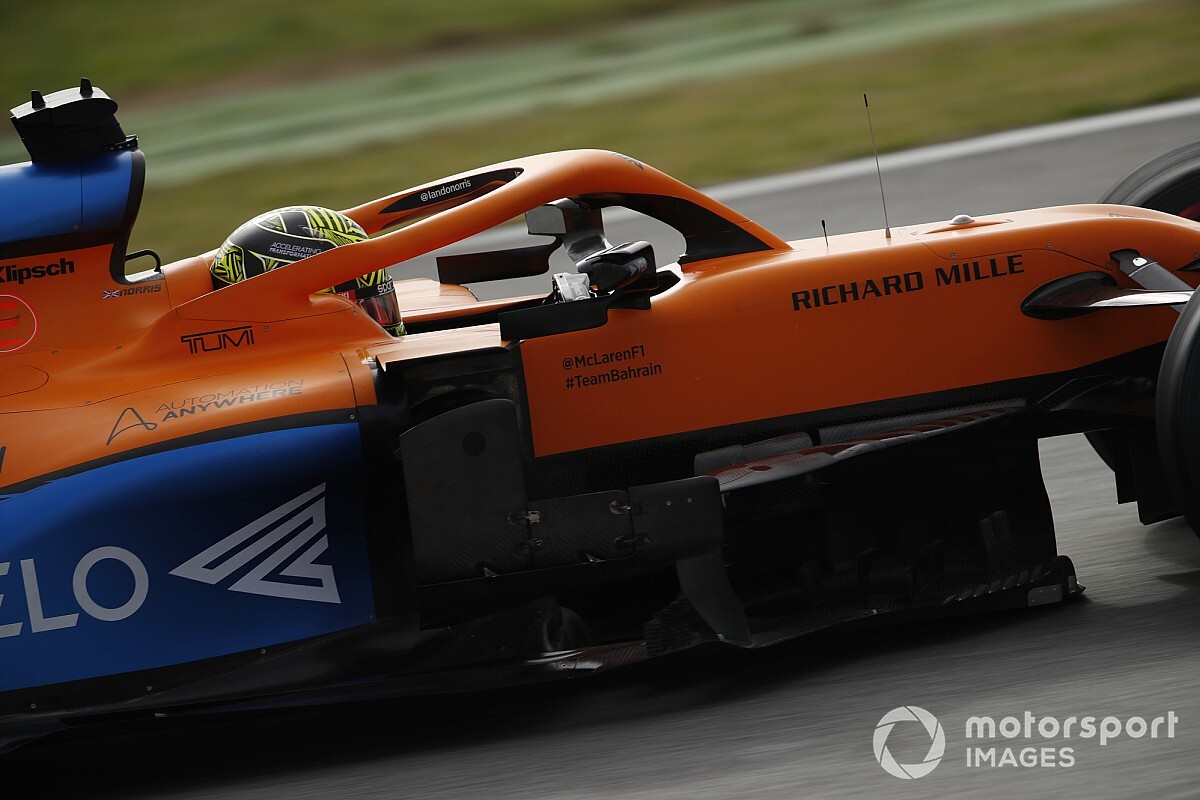 Physical forces "a challenge" on F1 return, says Norris