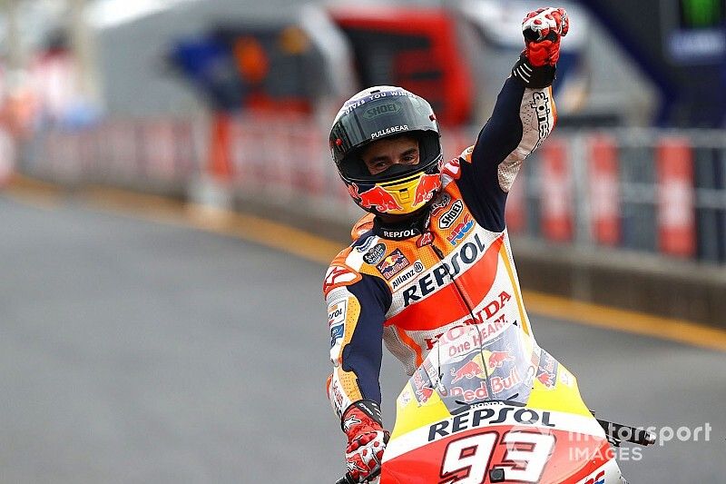 Ganador de la carrera Marc Marquez, Repsol Honda Team