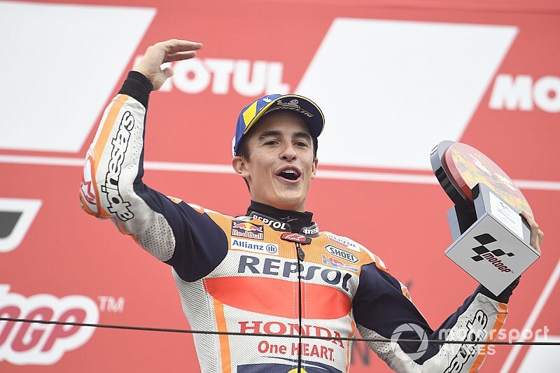 Márquez quiere hacer podio "en todas las carreras"