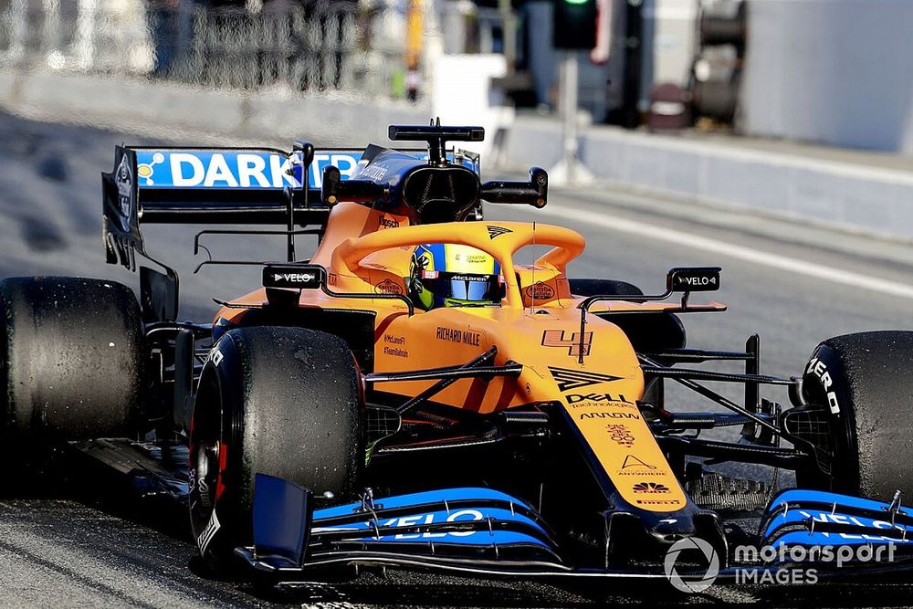 Lando Norris, McLaren MCL35 