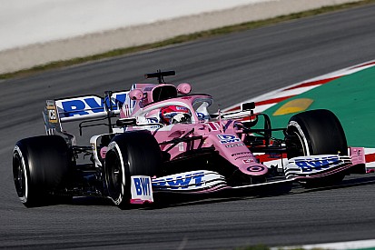 Perez topt ochtendsessie in Barcelona, Mercedes baart opzien