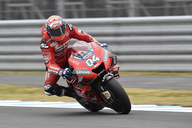Dovizioso: "Las Yamaha son fuertes a una vuelta, en ritmo no tanto"