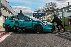 TCR Italy: Jelmini ancora con la Hyundai, si allena a Vallelunga