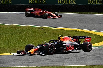 Por primera vez, Ferrari casi iguala a Red Bull en curvas