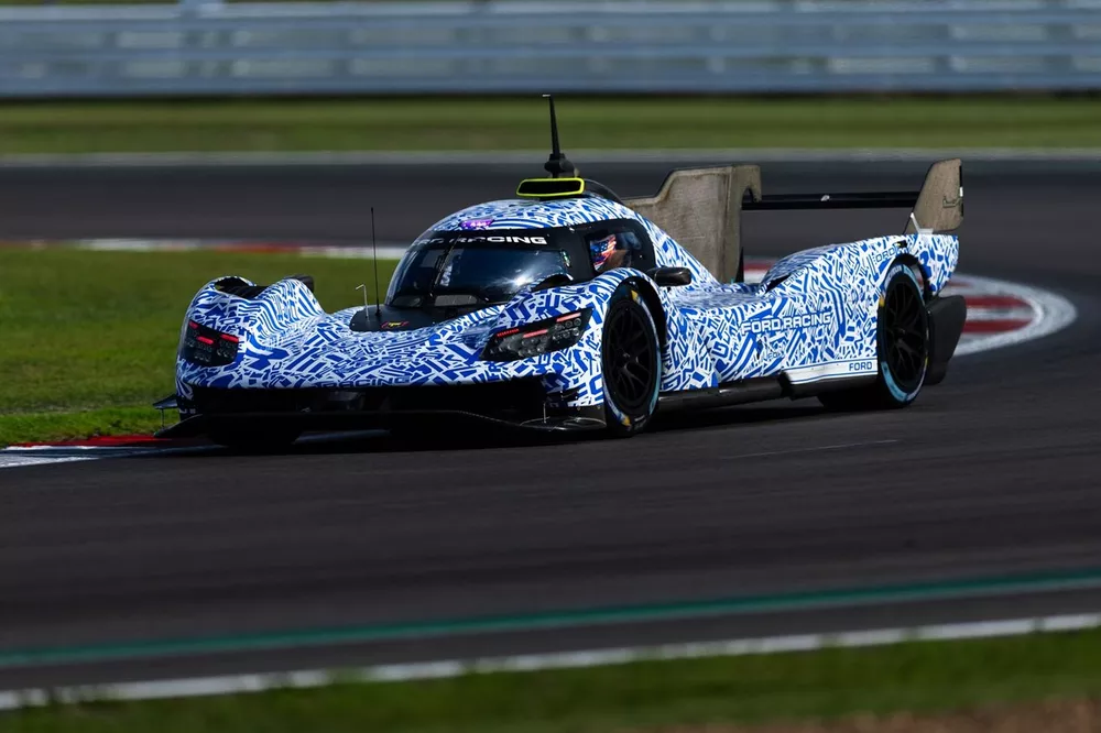 Ford LMDh, test a Silverstone