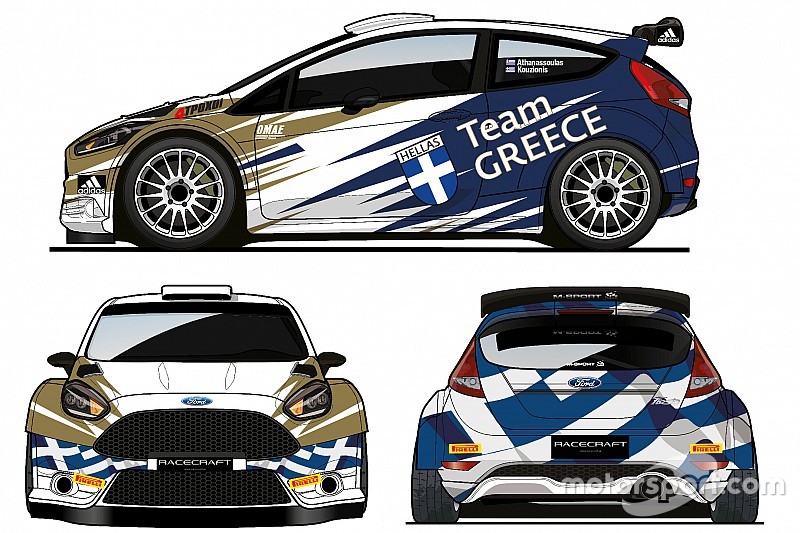 Athanassoulas a Cipro con la Ford Fiesta R5 della Motorsport Italia