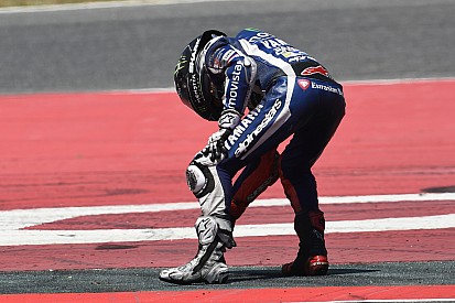 Lorenzo feared injury after being hit by Iannone