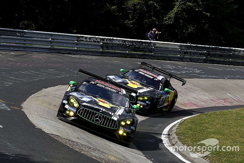 Nurburgring 24h: Mercedes closes on win after rivals hit trouble