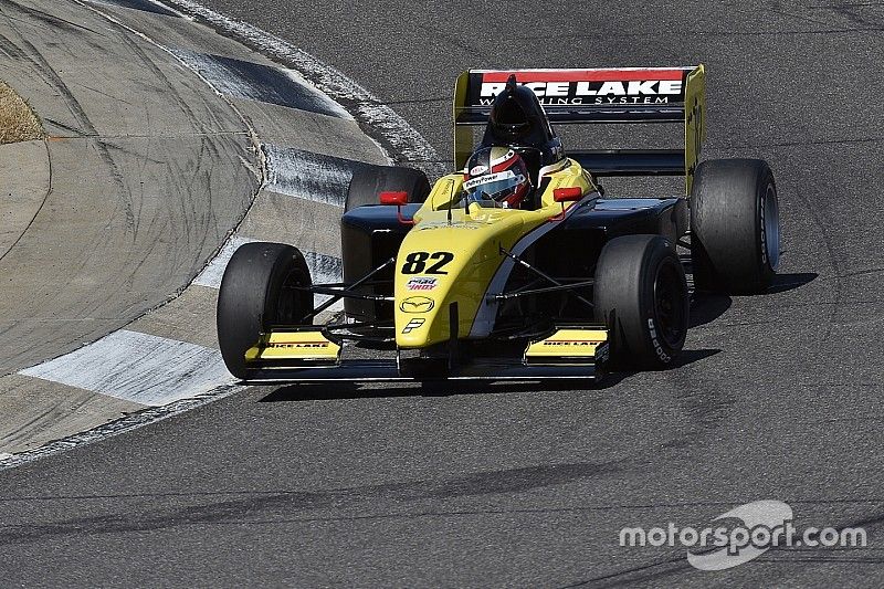 Telitz beats Grist to Pro Mazda pole at Barber