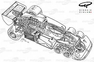 Retro: Giorgio Piola’s take on the six-wheeled Tyrrell