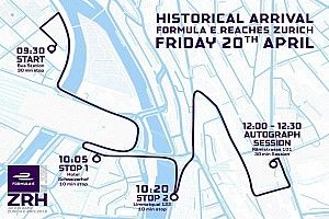 Sébastien Buemi dans les rues de Zürich le 20 avril pour un Road Show !