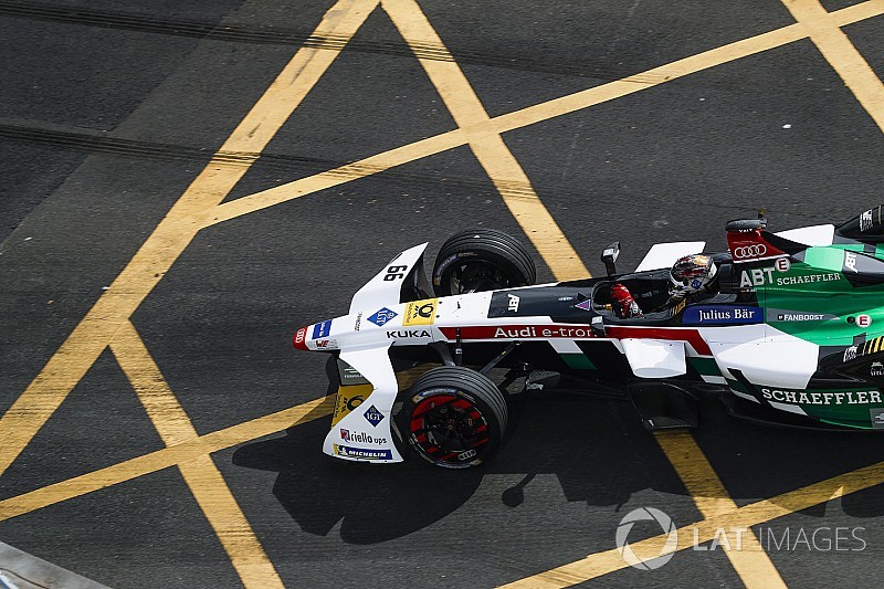 Formule E Hong Kong: Abt wint na spin van Mortara