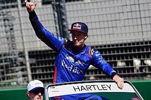 La llegada de Hartley a Toro Rosso le dio risa a Vergne