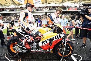 Tak mampu imbangi Ducati, Marquez pilih amankan poin