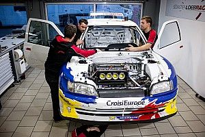 Loeb's race against time to rebuild the Peugeot 306 Maxi