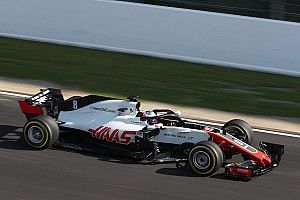 La Haas VF-18 a pris la piste