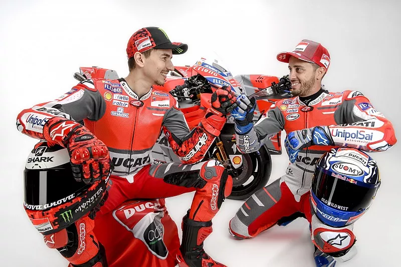 Jorge Lorenzo y Andrea Dovizioso, Ducati Team