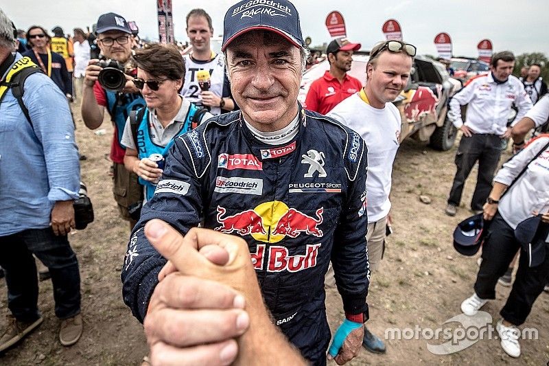 Sainz says son got "revenge" after 2018 Dakar victory