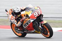 Sur le mouillé, Márquez surnage chez Honda comme en 2016