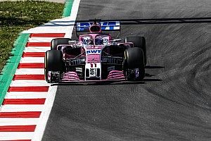 Pérez preocupado por el ritmo de Force India a pesar del noveno sitio