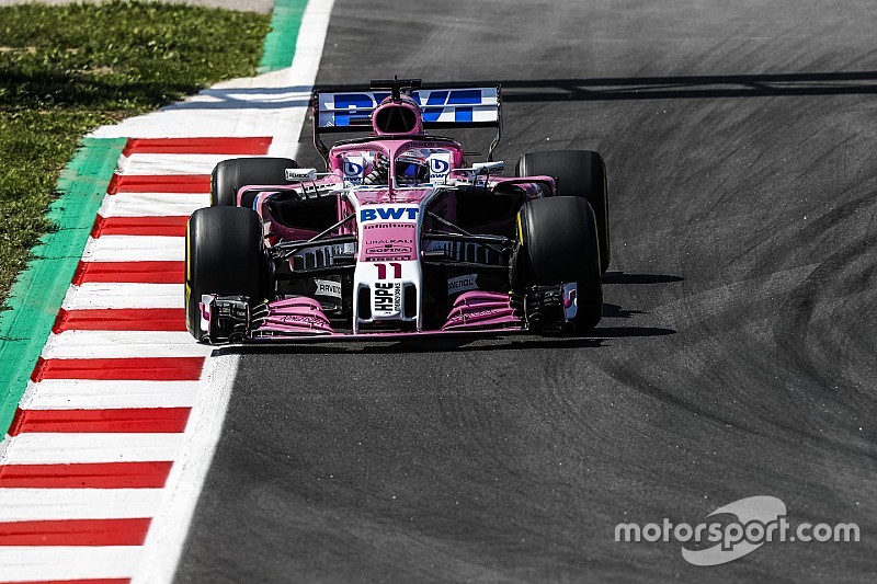 Pérez preocupado por el ritmo de Force India a pesar del noveno sitio