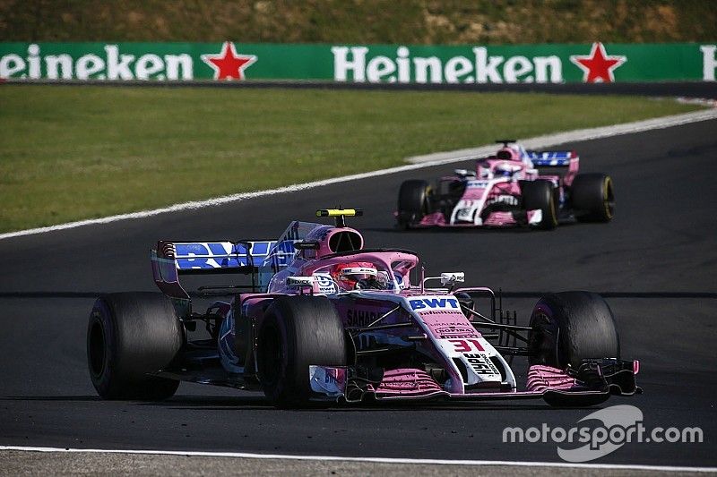 Ocon: "Aprendí mucho al lado de Pérez"