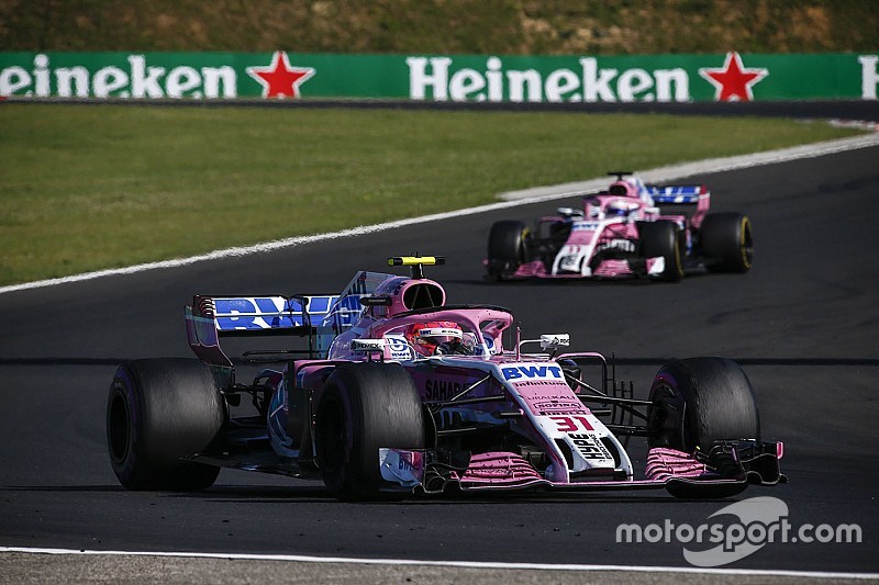 Ocon: "Aprendí mucho al lado de Pérez"