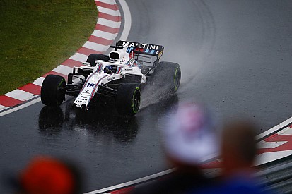 Stroll deberá salir desde el pitlane por su daño en el alerón delantero