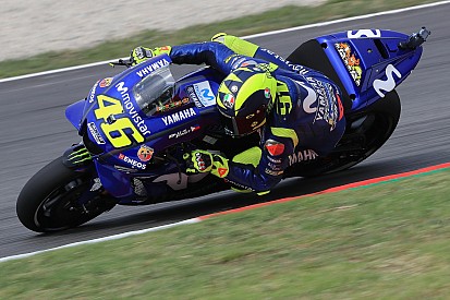Rossi verärgert über Eigenfehler und Michelin-Vorderreifen