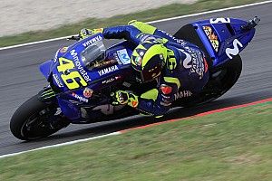 Rossi verärgert über Eigenfehler und Michelin-Vorderreifen