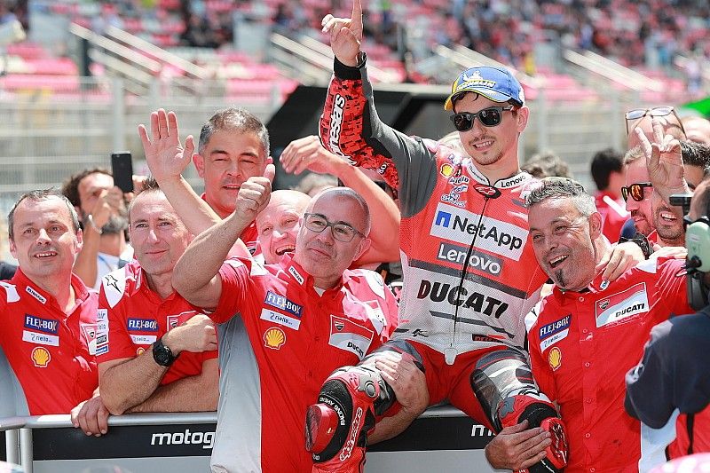 Pole position per Jorge Lorenzo, Ducati Team