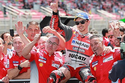 Barcelona MotoGP: Lorenzo beats Marquez for first Ducati pole