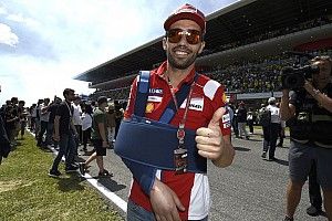 Michele Pirro, amoché mais bel et bien sur pied !