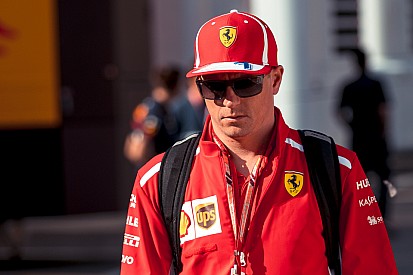 Videón, ahogy Räikkönen autója megadja magát