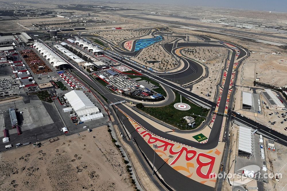 Luchtfoto van Bahrain International Circuit