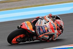 Termas, Libere 4: Marquez stacca tutti di oltre 1" sul bagnato