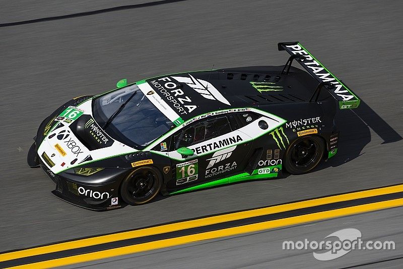 #16 Change Racing Lamborghini Huracan GT3: Corey Lewis, Jeroen Mul, Kaz Grala, Brett Sandberg