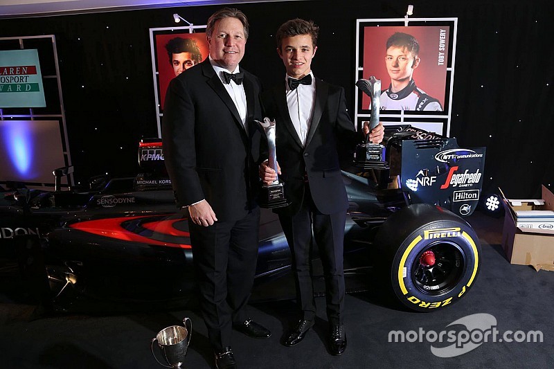 Lando Norris debutta alla 24 Ore di Daytona nel 2018