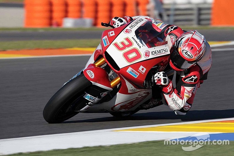 【Moto2】中上貴晶「3番手を記録し、午前中の転倒の埋め合わせができた」:バレンシア初日