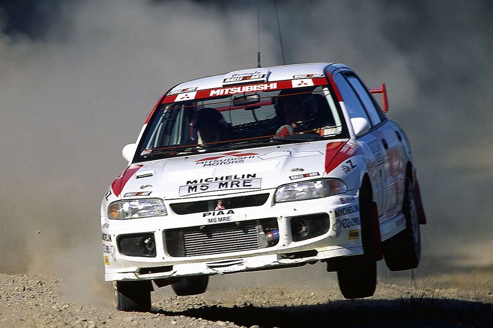 Makinen na trasie Rajdu Finlandii