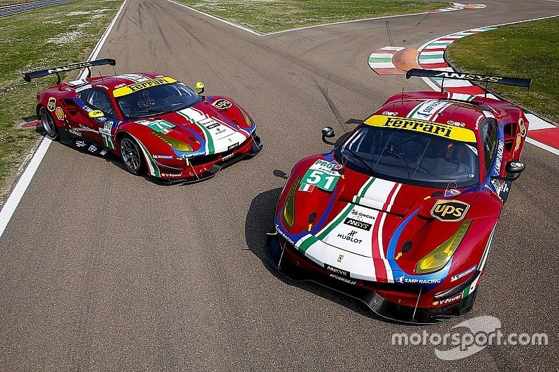 Ferrari vuelve a los colores de 1947 para el WEC 2017