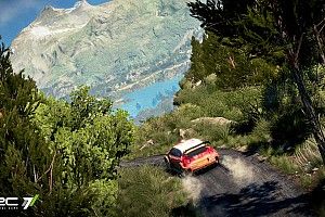 'WRC7', contravolanteando durante más de 15 minutos
