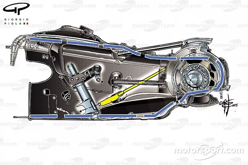 Ferrari SF15-T gearbox