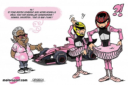 L'humeur de Cirebox - Force India, au nom du rose