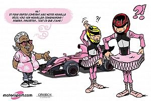 L'humeur de Cirebox - Force India, au nom du rose
