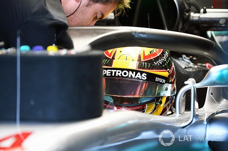 Así fue la prueba de Hamilton, Ericsson y Vandoorne con el Halo en Bélgica